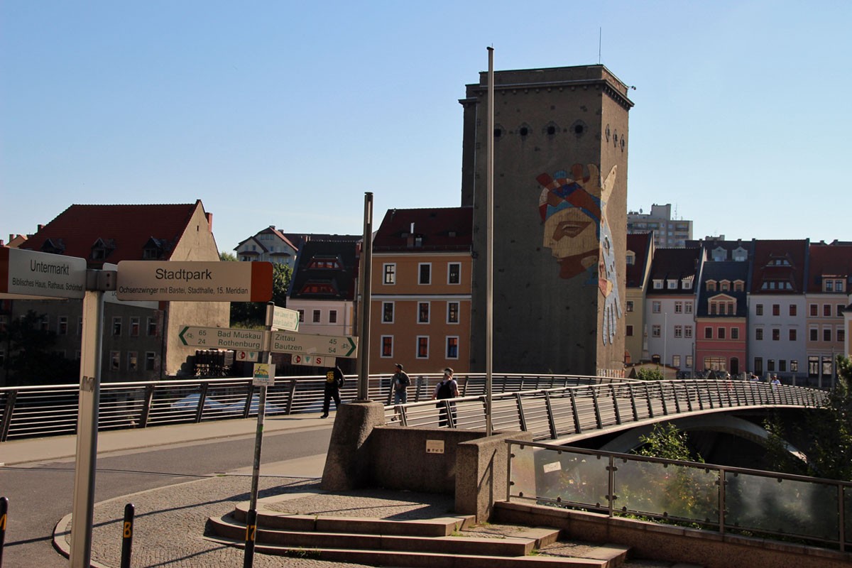 Schlesische Stadtbrücke in Görlitz