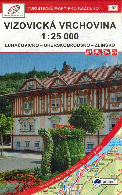 Wanderkarte Vizovicka-107