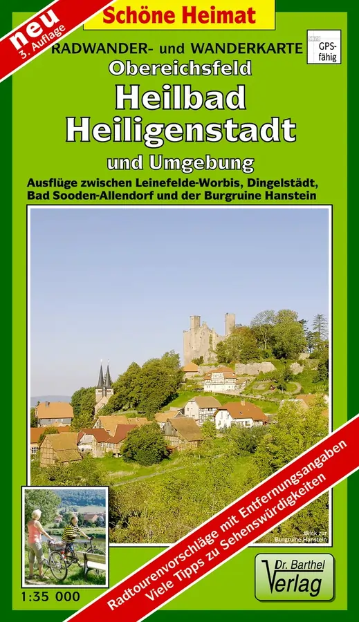 Wanderkarte Eichsfeld-Heiligenstadt Wanderkarte Eichsfeld-Heiligenstadt