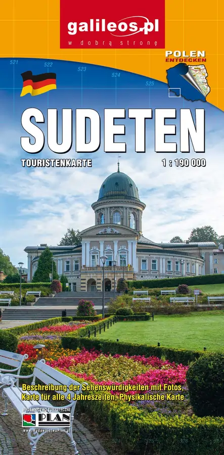 PL-42-Sudeten Touristenkarte
