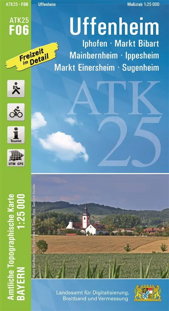 Wanderkarte Uffenheim Wanderkarte Uffenheim