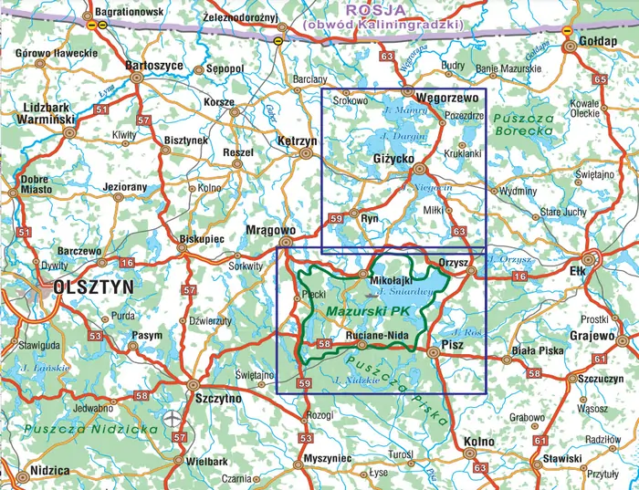 PL-30-Grosse-Masurische-Seenplatte Plan