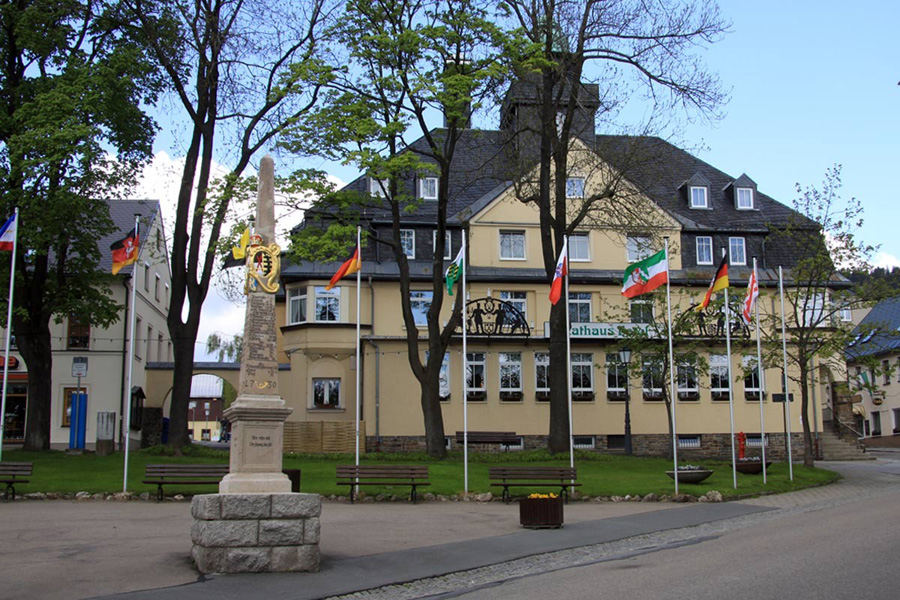 Rathaus vom Kurort Oberwiesenthal