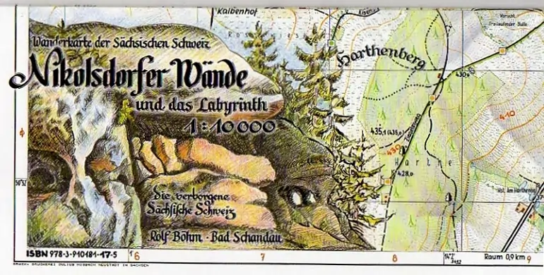 Wanderkarte Nikolsdorfer Wände vom Böhm Verlag Wanderkarte Nikolsdorfer Wände vom Böhm Verlag