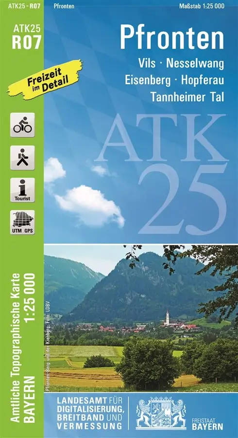 Wanderkarte Pfronten Wanderkarte Pfronten