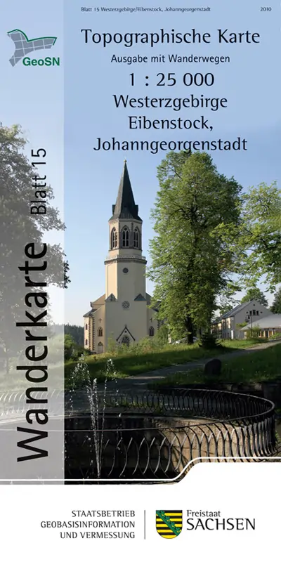 Wanderkarte Johanngeorgenstadt Wanderkarte Johanngeorgenstadt