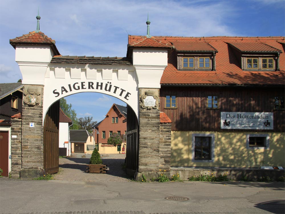 Olbernhau_Museumskomplex Saigerhütte Eingang