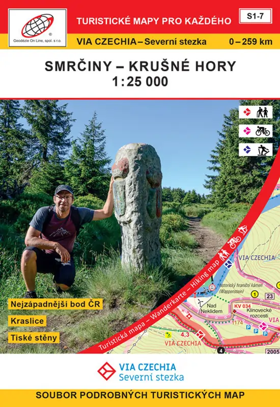 Wanderkartenset Fichtelgebirge - Erzgebirge Wanderkartenset Fichtelgebirge - Erzgebirge