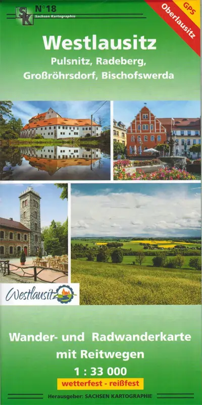 Wanderkarte Westlausitz Wanderkarte Westlausitz