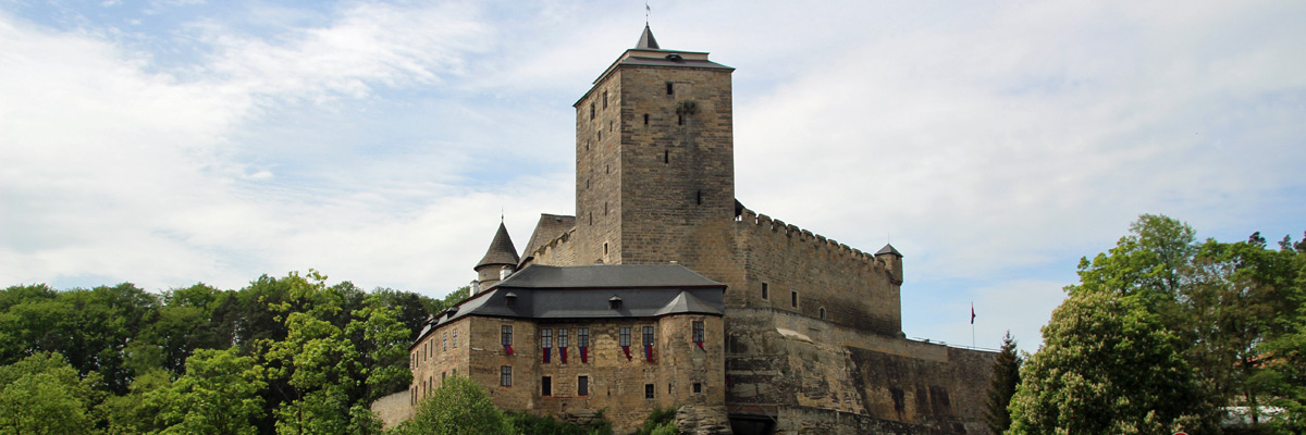 Burg Kost in Zentralboehmen