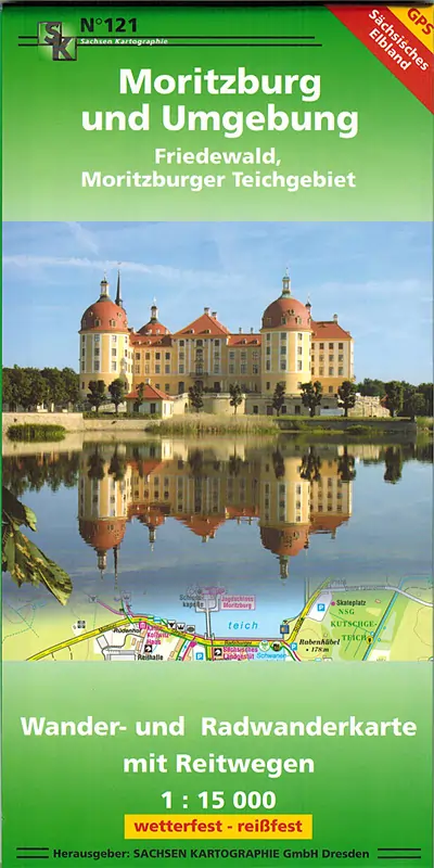 Wanderkarte Moritzburg und Umgebung