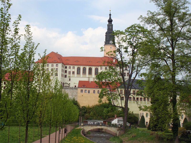 Schloss-Weesenstein im Müglitztal