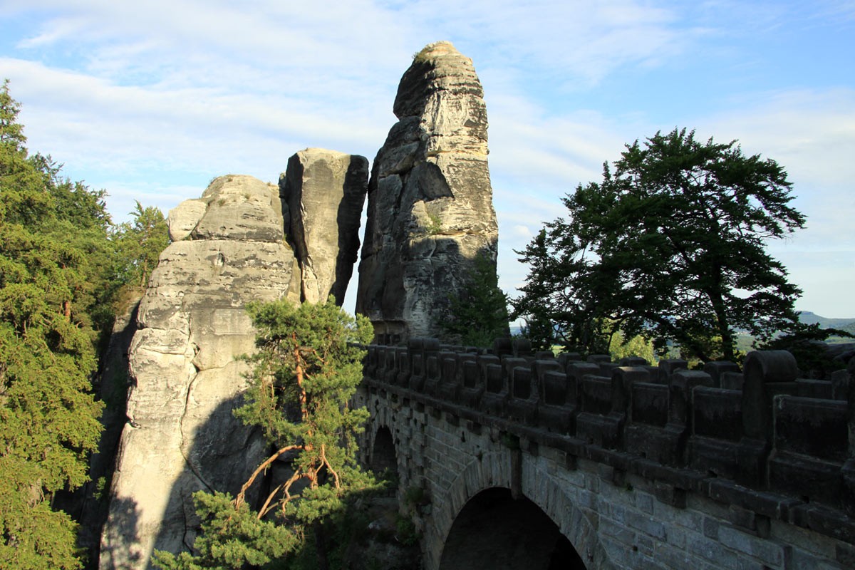 Steinbrücke auf der Bastei