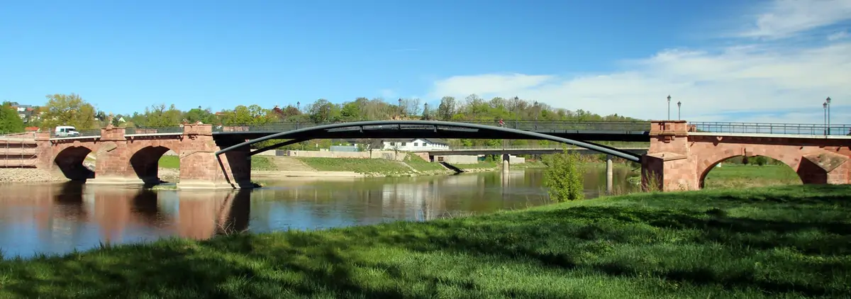 Pöppelmannbrücke in Grimma Pöppelmannbrücke in Grimma