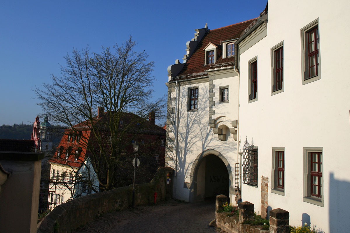 Eingangstor Albrechtsburg von Meißen