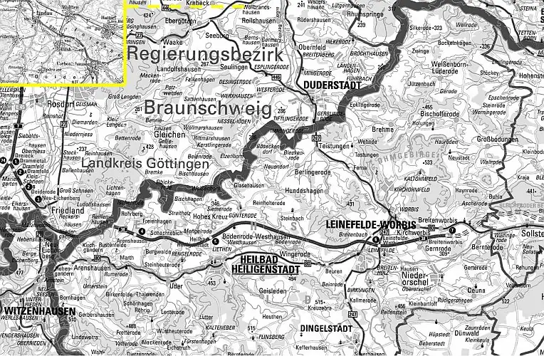 Thüringen-Eichsfeld Nord Detail