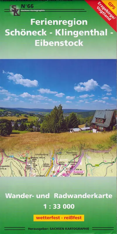 Wanderkarte Schoeneck-Klingenthal Wanderkarte Schoeneck-Klingenthal