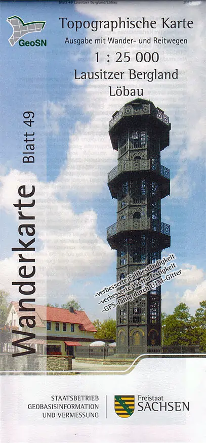 Wanderkarte Loebau-Oberlausitz