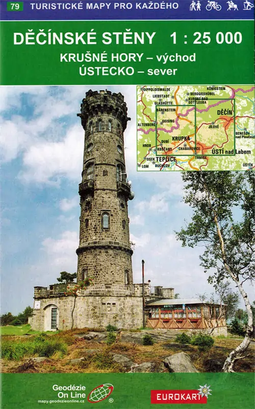 Wanderkarte Deciner-Steine Wanderkarte Deciner-Steine