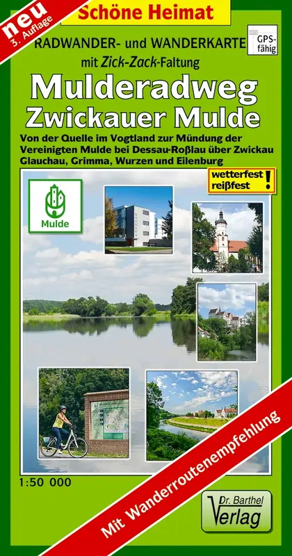 WK Mulderadweg Zwickauer Mulde vom Verlag Barthel WK Mulderadweg Zwickauer Mulde vom Verlag Barthel
