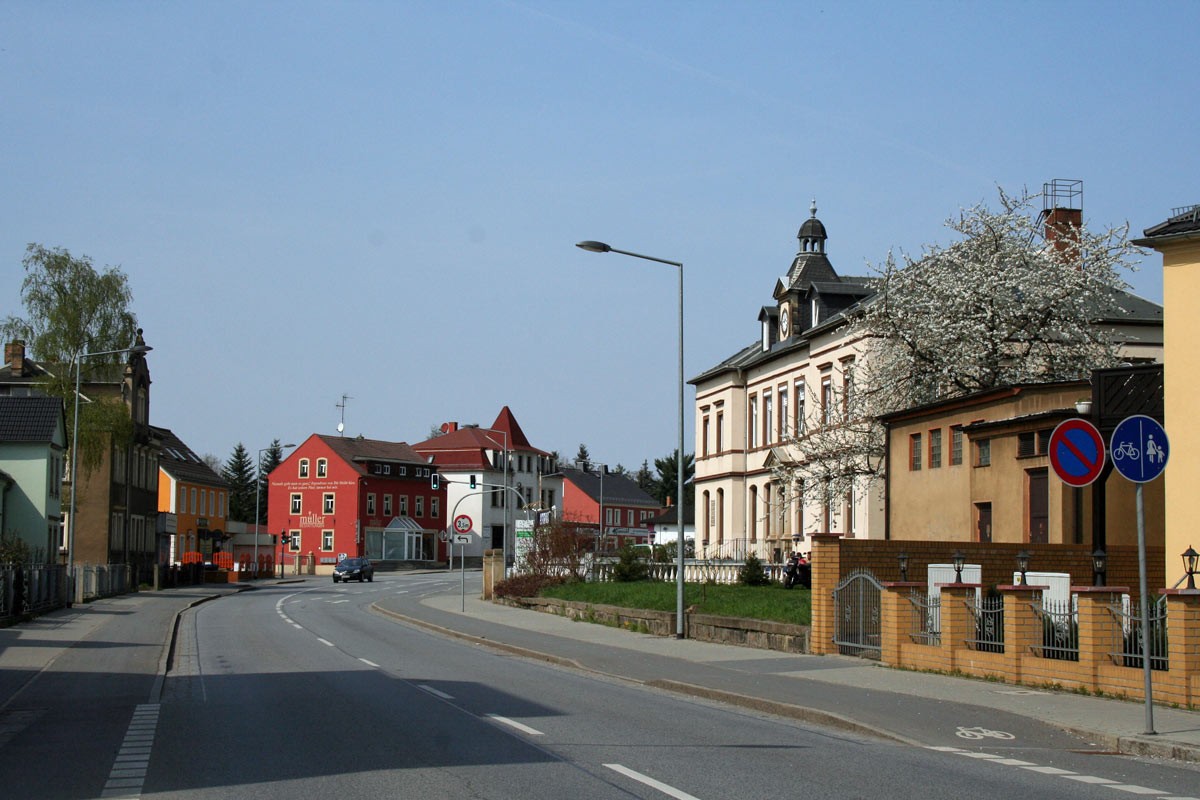 Stadtansicht von Heidenau