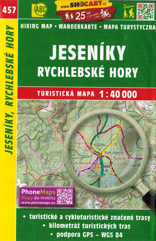 Wanderkarte Jeseniky Reichensteiner Wanderkarte Jeseniky Reichensteiner