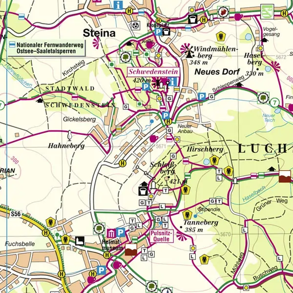 Wanderkarte Westlausitz_Detail1 Wanderkarte Westlausitz_Detail1