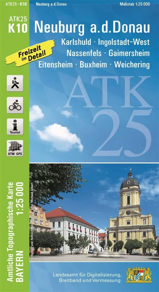 Wanderkarte Neuburg-Donau Wanderkarte Neuburg-Donau