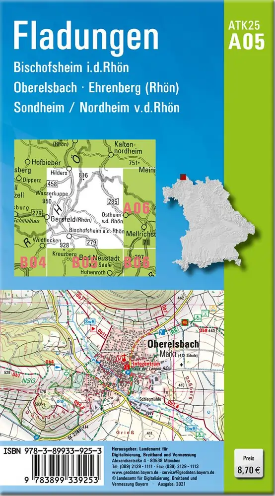 Wanderkarte Fladungen2