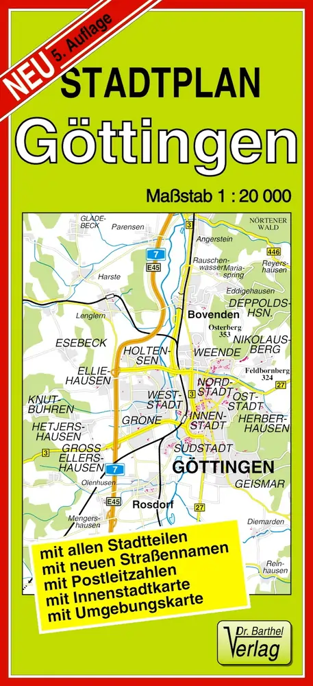 BA-140 Stadtplan Goettingen