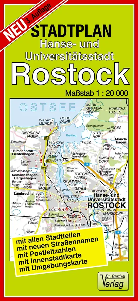 191 Stadtplan Rostock