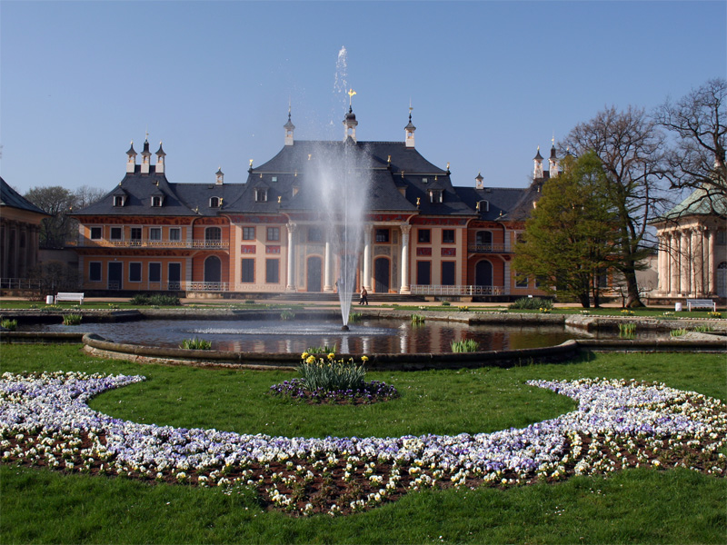 Schlosspark Pillnitz in Dresden