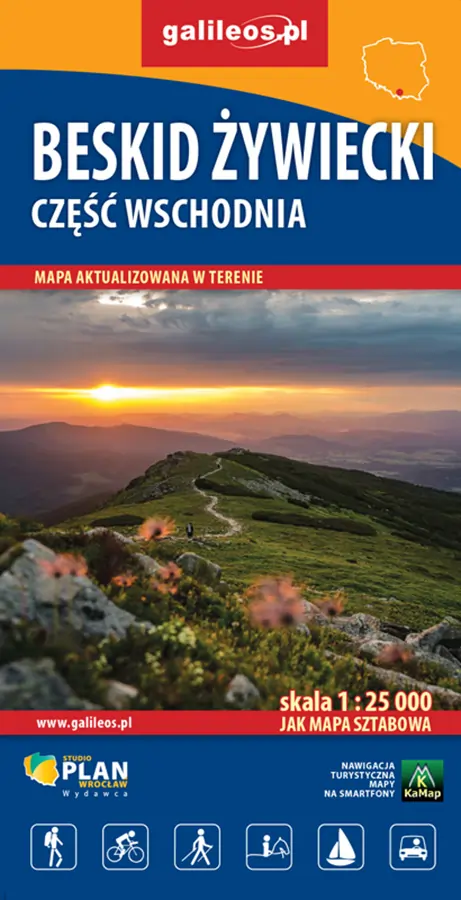 PL-51 Beskiden OST / Wanderkarte