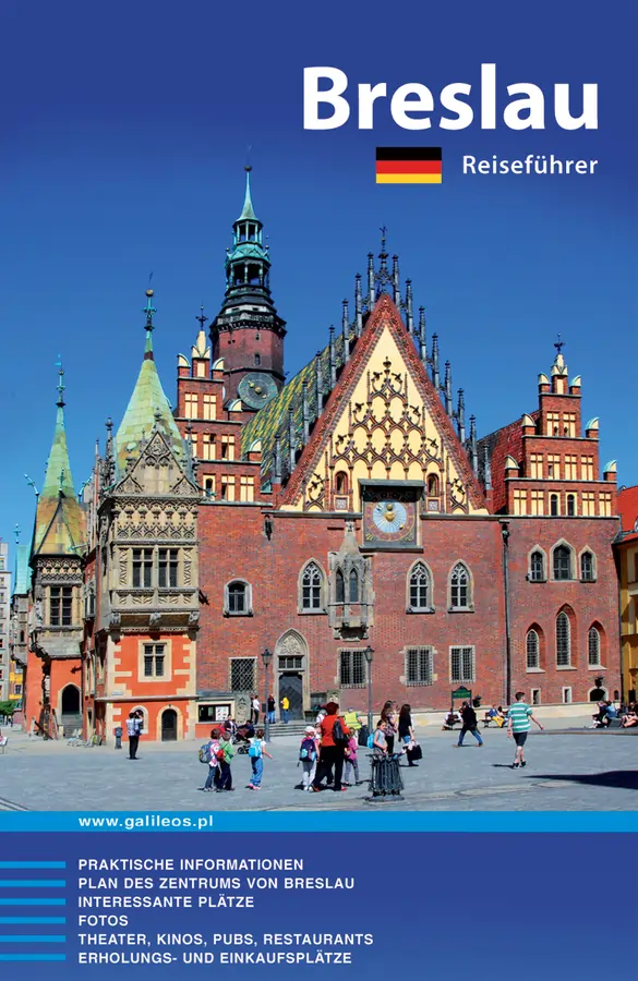 Stadtführer Breslau, Wrocław vom Verlag Plan Galileos
