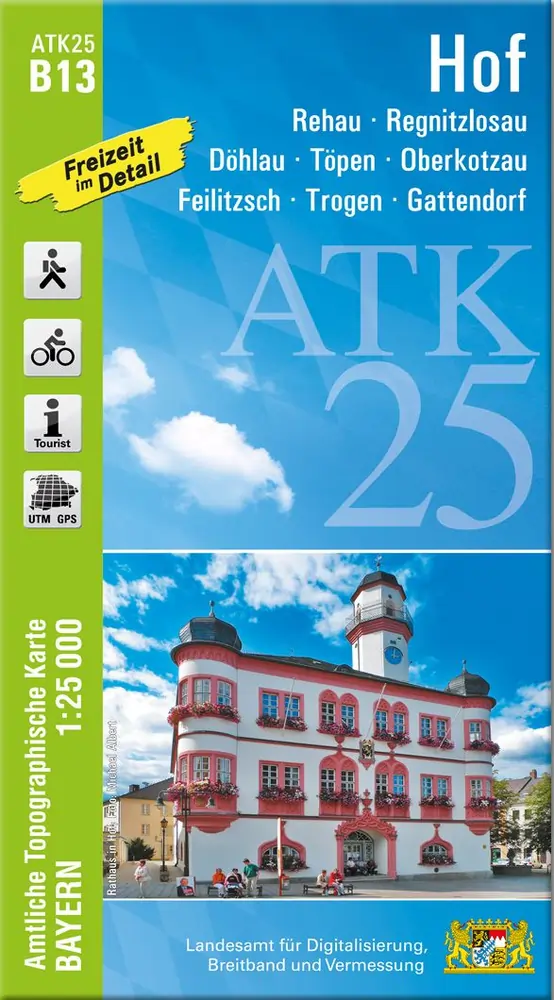 Wanderkarte Hof-Franken Wanderkarte Hof-Franken