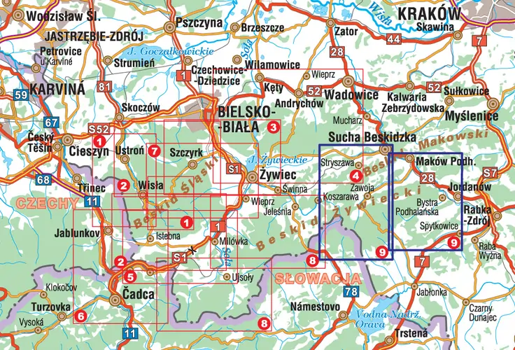 PL-51 Beskiden OST / Detail