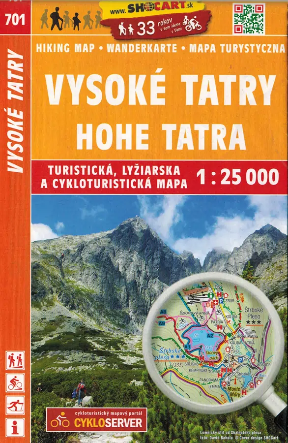 Wanderkarte Hohe Tatra 701