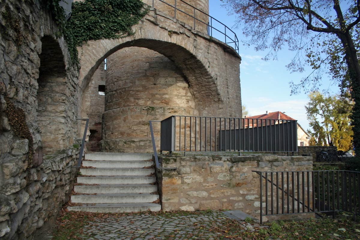 Stadtmauer in Jena
