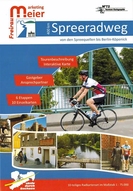 Radwanderkarten Set Spreeradweg Radwanderkarten Set Spreeradweg