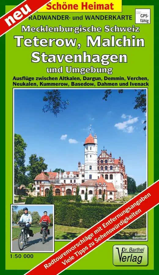 Wanderkarte Teterow, Malchin Wanderkarte Teterow, Malchin