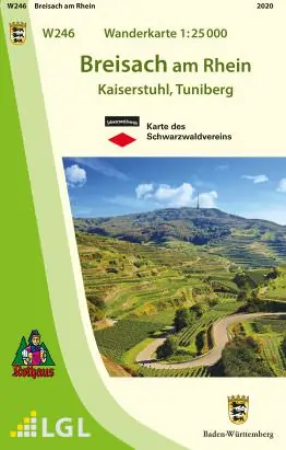 Wanderkarte Breisach Wanderkarte Breisach