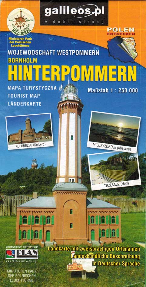Länderkarte Hinterpommern