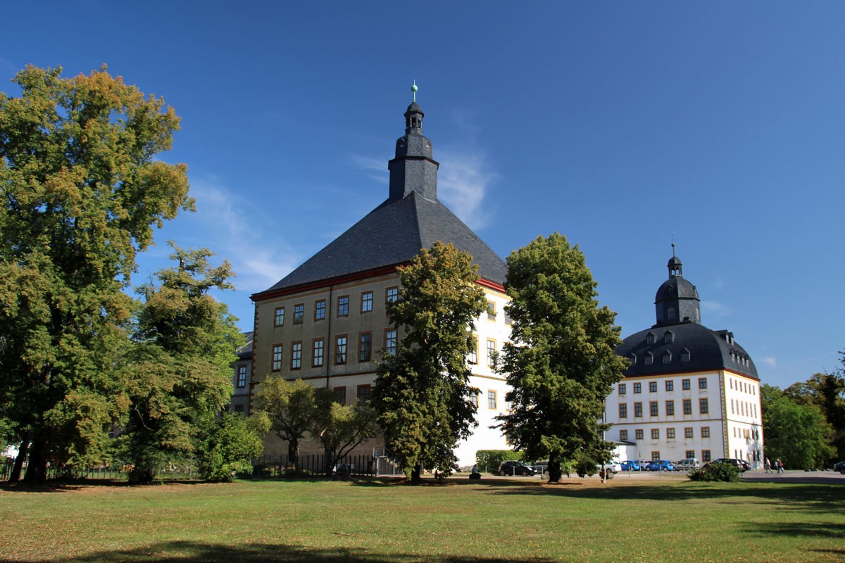 Schlosssansicht in Gotha