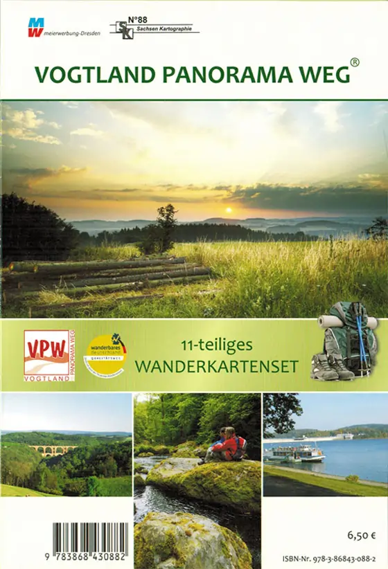 Wanderkarten Set Vogtland Panoramaweg Wanderkarten Set Vogtland Panoramaweg
