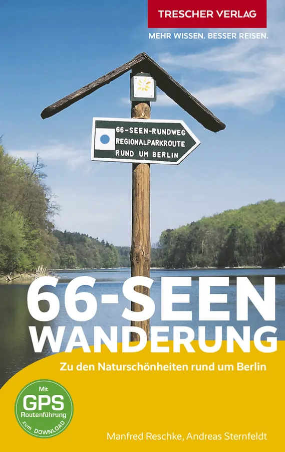 Reiseführer 66 Seen-Wanderungvom Trescher Verlag