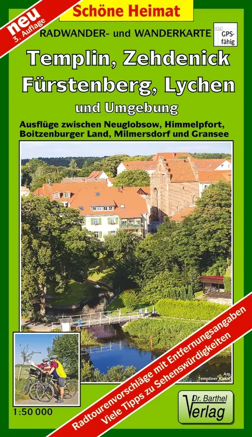 Wanderkarte Templin, Fürstenberg