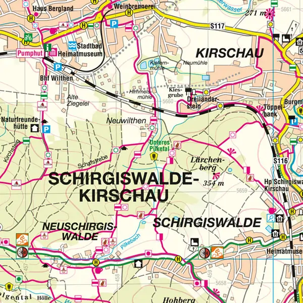 Wanderkarte Kirschau_Detail1