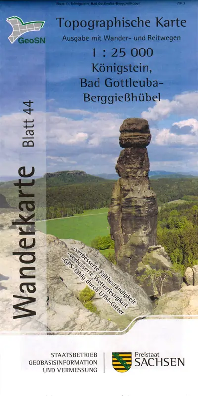 Wanderkarte Bad Gottleuba