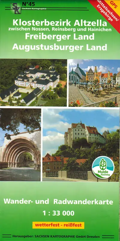 Wanderkarte Klosterpark Altzella