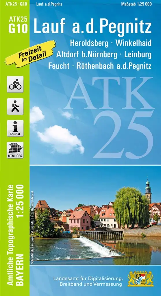 Wanderkarte Lauf-Pegnitz arte Lauf-Pegnitz